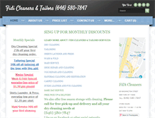 Tablet Screenshot of fidicleaners.com